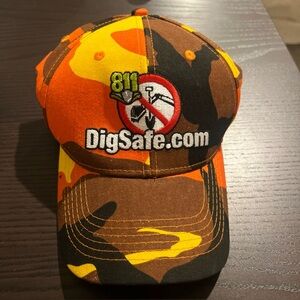 Camouflage DigSafe Cap